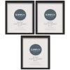 Simply Everyday 8 X 10" Block Frames 3pk - Black