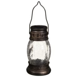 B&M Mining Lantern With Crackle Ball -Home Decor Sales 306957 miners lantern with crackle ball bronze1