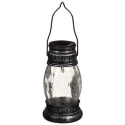 B&M Mining Lantern With Crackle Ball -Home Decor Sales 306957 miners lantern with crackle ball silver1