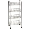 Beldray 4 Tier Multipurpose Trolley - Black