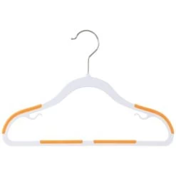 B&M Addis Children's Non-Slip Hangers 10pk - Multi Colour -Home Decor Sales 333090 addis 10pk childrens non slip hangers boys 5