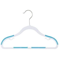 B&M Addis Children's Non-Slip Hangers 10pk - Multi Colour -Home Decor Sales 333090 addis 10pk childrens non slip hangers boys 6