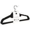 B&M Pure Velvet Hangers 8pk - Black