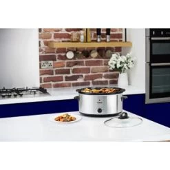 Tower 3.5L Slow Cooker - Stainless Steel -Home Decor Sales 338842 tower 6.5l slow cooker copper