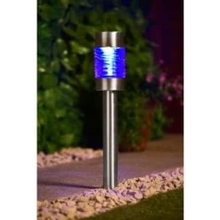 B&M Sicily XL Solar Post Lights 3pk 7 B&M Sicily XL Solar Post Lights 3pk -Home Decor Sales 341969 sicily 3pk xl post lights blue1