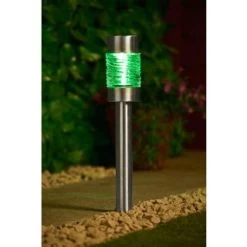 B&M Sicily XL Solar Post Lights 3pk 6 B&M Sicily XL Solar Post Lights 3pk -Home Decor Sales 341969 sicily 3pk xl post lights green1