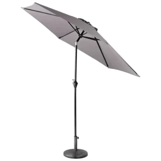 Crank Handle Parasol 2.7m - Grey 2 Crank Handle Parasol 2.7m - Grey - Image 2