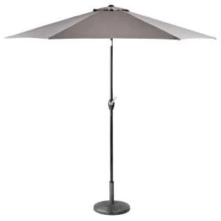 Crank Handle Parasol 2.7m - Grey 1 Crank Handle Parasol 2.7m - Grey