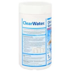 ClearWater Chlorine Granules 1kg -Home Decor Sales 353363 clearwater 1kg chlorine granules 4