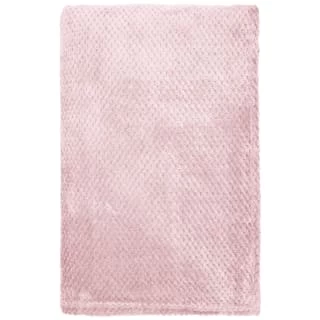 Simply Everyday Waffle Throw - Blush 4 Simply Everyday Waffle Throw - Blush - Image 4