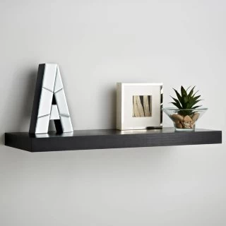 Lokken Floating Shelf 60cm - Black 1 Lokken Floating Shelf 60cm - Black