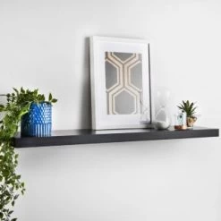 Lokken Floating Shelf 100cm - Black