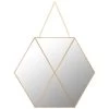 B&M Hanging Hexagon Mirror