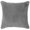 Aspen Faux Fur Cushion - Grey