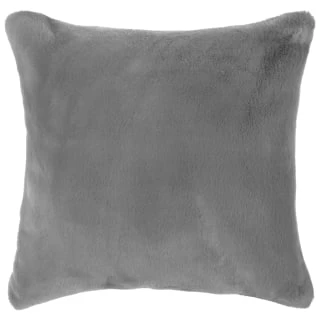 Aspen Faux Fur Cushion - Grey 1 Aspen Faux Fur Cushion - Grey