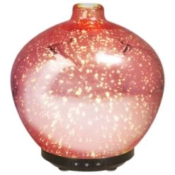 Essence Colour Changing Rose Gold Aroma Diffuser -Home Decor Sales 363278 colour changing glass aroma diffuser rosa red 2