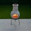 Rimini Clay Chiminea 70cm