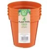 B&M Terracotta Plant Pots 4pk