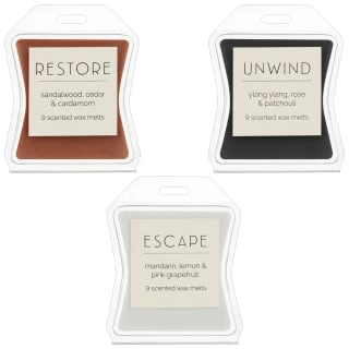 B&M Spa Wax Melts 9pk - Restore 2 B&M Spa Wax Melts 9pk - Restore - Image 2