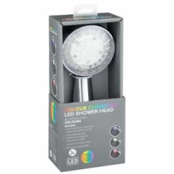 B&M Colour Changing LED Shower Head