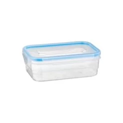 B&M Clip Top Food Containers 4pk - Blue -Home Decor Sales 369681 4pk clip top food containers blue 5