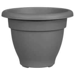 B&M Bell Pot Planter 30cm - Grey
