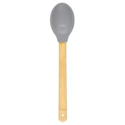 B&M Betty Winters Silicone Utensils 3pk - Grey -Home Decor Sales 369972 3pk betty winters silicone utensils spoon grey 2