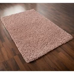 Chunky Knit Rug 60 X 110cm - Blush