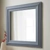 B&M Dorset Square Mirror - Grey