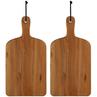 B&M Mini Acacia Wood Serve Boards 2pk 4 B&M Mini Acacia Wood Serve Boards 2pk - Image 4