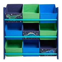 B&M Glow In The Dark Dinosaur 9 Tub Storage Drawers -Home Decor Sales 375936 dinostar 9 tub storage 1