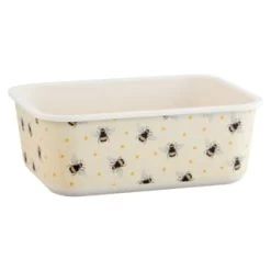 B&M Rectangular Tubs 2pk - Bees -Home Decor Sales 375968 2pk reuse and repurpose rectangle tubs bee 2