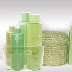 B&M Small Clear Storage Tub -Home Decor Sales 376039 376040 clear storage tub 2