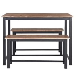 B&M Coberg Bench Dining Set 3pc -Home Decor Sales 377371 coberg 3 piece dining set 2