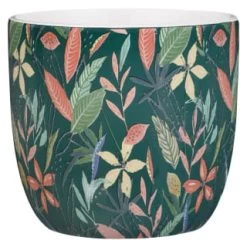 B&M Superbloom Sun Ceramic Plant Pots 3pk - Floral 10 B&M Superbloom Sun Ceramic Plant Pots 3pk - Floral -Home Decor Sales 379332 3pk island paradise ceramic plant pots green 2