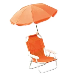 B&M Kids Parasol Chair - Orange 2 B&M Kids Parasol Chair - Orange - Image 2