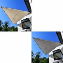 Sail Shade 3m - Cream -Home Decor Sales 379775 379776 3m sun shelter 3m main