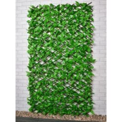 Bloom Solar Powered Expanding Artificial Leaf Trellis 200 X 100cm 7 Bloom Solar Powered Expanding Artificial Leaf Trellis 200 X 100cm -Home Decor Sales 379978 expanding leafy trellis 100 leds 2x1m 3