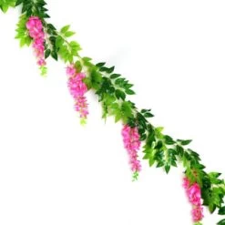 B&M Artificial Wisteria Garland 180cm - Pink 9 B&M Artificial Wisteria Garland 180cm - Pink -Home Decor Sales 379981 180cm artificial wisteria garland pink