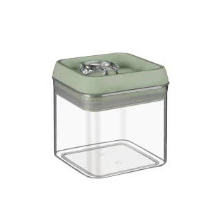 B&M Vacuum Storage Container 1L - Sage 1 B&M Vacuum Storage Container 1L - Sage