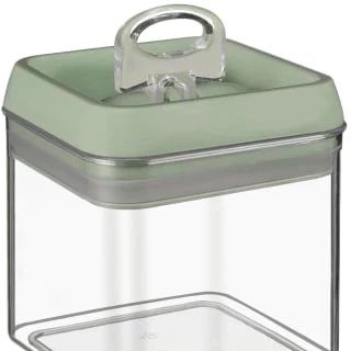 B&M Vacuum Storage Container 1L - Sage 2 B&M Vacuum Storage Container 1L - Sage - Image 2