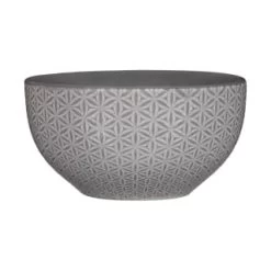 B&M Geo Embossed Cereal Bowl