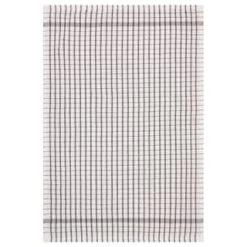B&M Grey Check Tea Towels 3pk -Home Decor Sales 380305 3pk check tea towels grey 3
