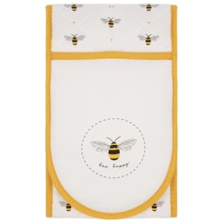 B&M Bee Happy Double Oven Glove 2 B&M Bee Happy Double Oven Glove - Image 2