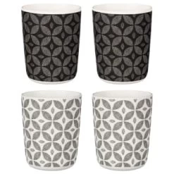 B&M Urban Print Picnic Tumblers 4pk