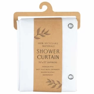 B&M Recyclable Shower Curtain 1 B&M Recyclable Shower Curtain