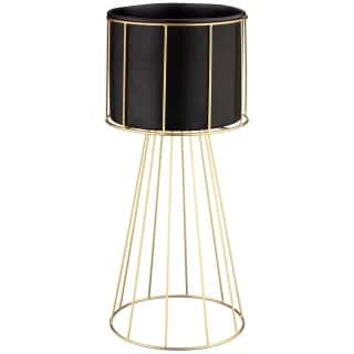 B&M New York Tall Wire Planter With Stand 1 B&M New York Tall Wire Planter With Stand