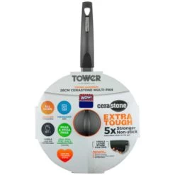 Tower Cerastone Multi-Pan 28cm -Home Decor Sales 383608 28cm cerastone multi pan