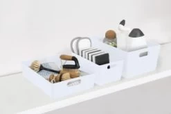 Soho Storage Tub 10 X 30 X 10cm - White 7 Soho Storage Tub 10 X 30 X 10cm - White -Home Decor Sales 384310 384319 384402 soho box white group