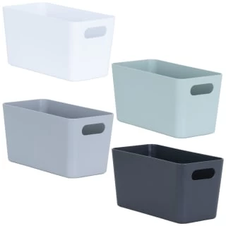 Soho Storage Tub 10 X 30 X 10cm - White 2 Soho Storage Tub 10 X 30 X 10cm - White - Image 2